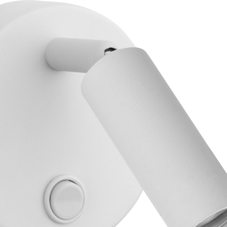 Spot mural ENZO 1xG9/8W/230V blanc