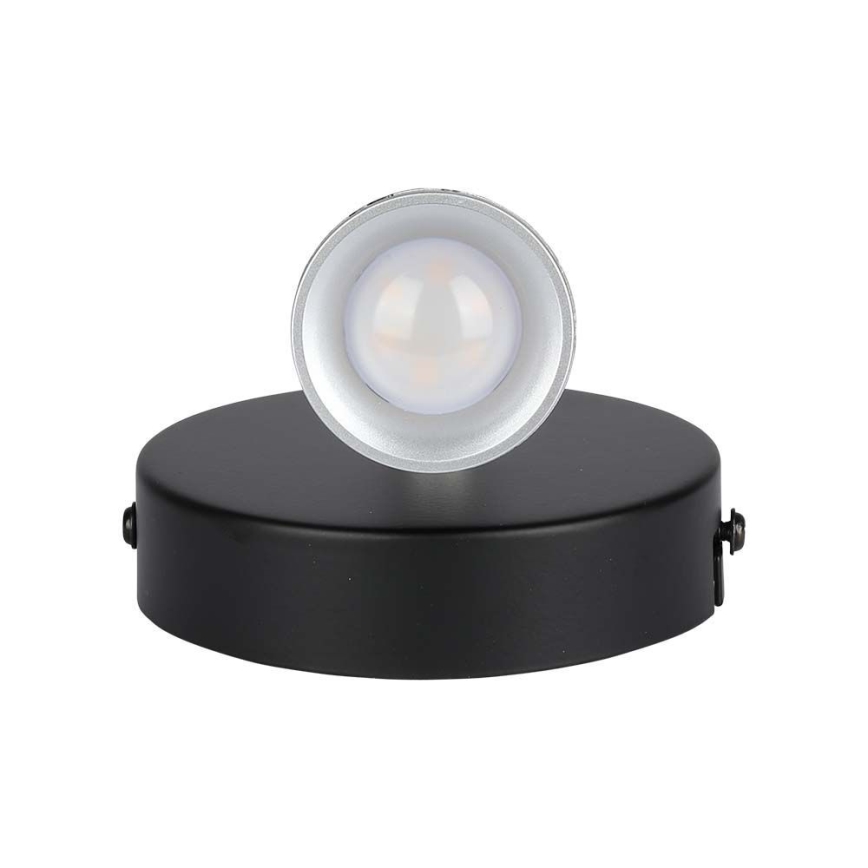 Spot mural LED/4,5W/230V 4000K noir