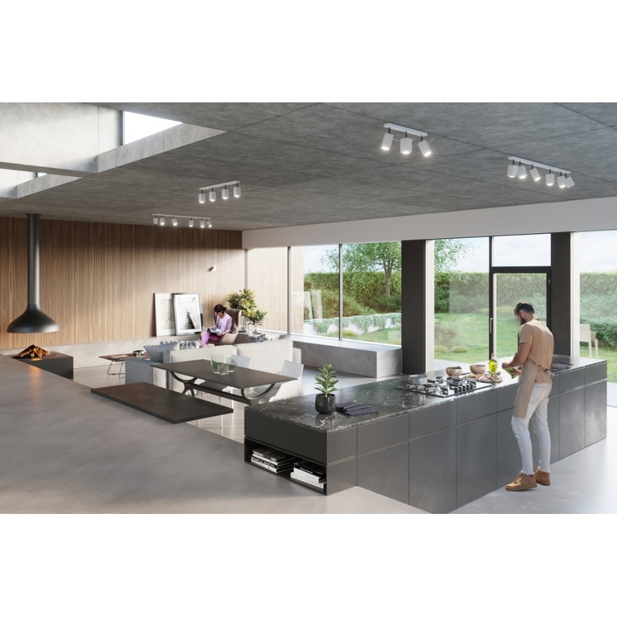 Spot mural MERIDA 1xGU10/40W/230V blanc