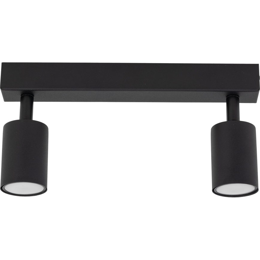 Spot NEX 2xGU10/10W/230V zwart