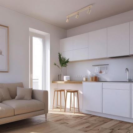 Spot NEX 3xGU10/10W/230V beige
