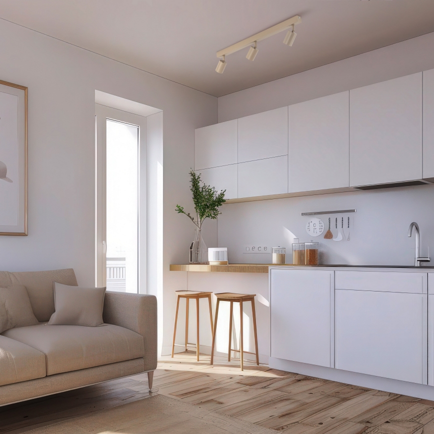 Spot NEX 3xGU10/10W/230V beige