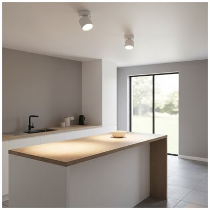 Spot OH12F 1xGX53/35W/230V 8,5 cm blanc