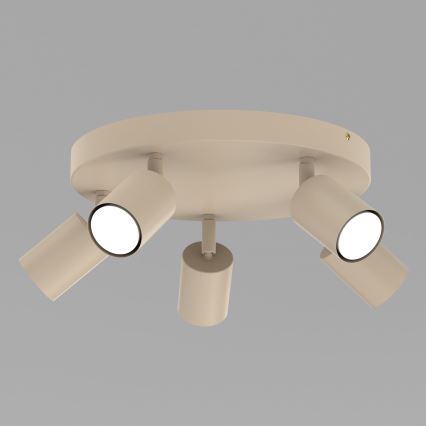 Spot orientable FUN 5xGU10/8W/230V beige