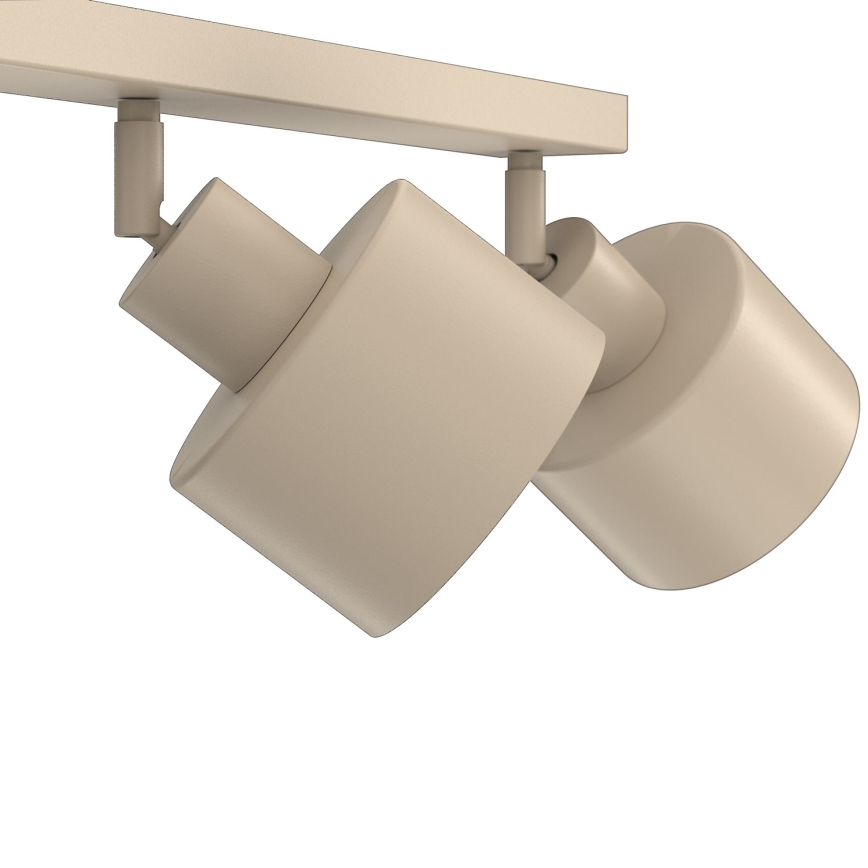 Spot orientable PARKLA 3xE27/15W/230V beige