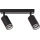 Spot orientable PIPE 2xGU10/10W/230V noir