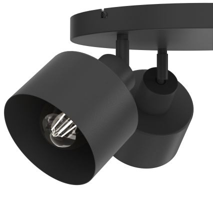 Spot PARKLA 3xE27/15W/230V noir