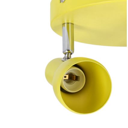 Spot  PICARDO 3xE14/40W/230V geel