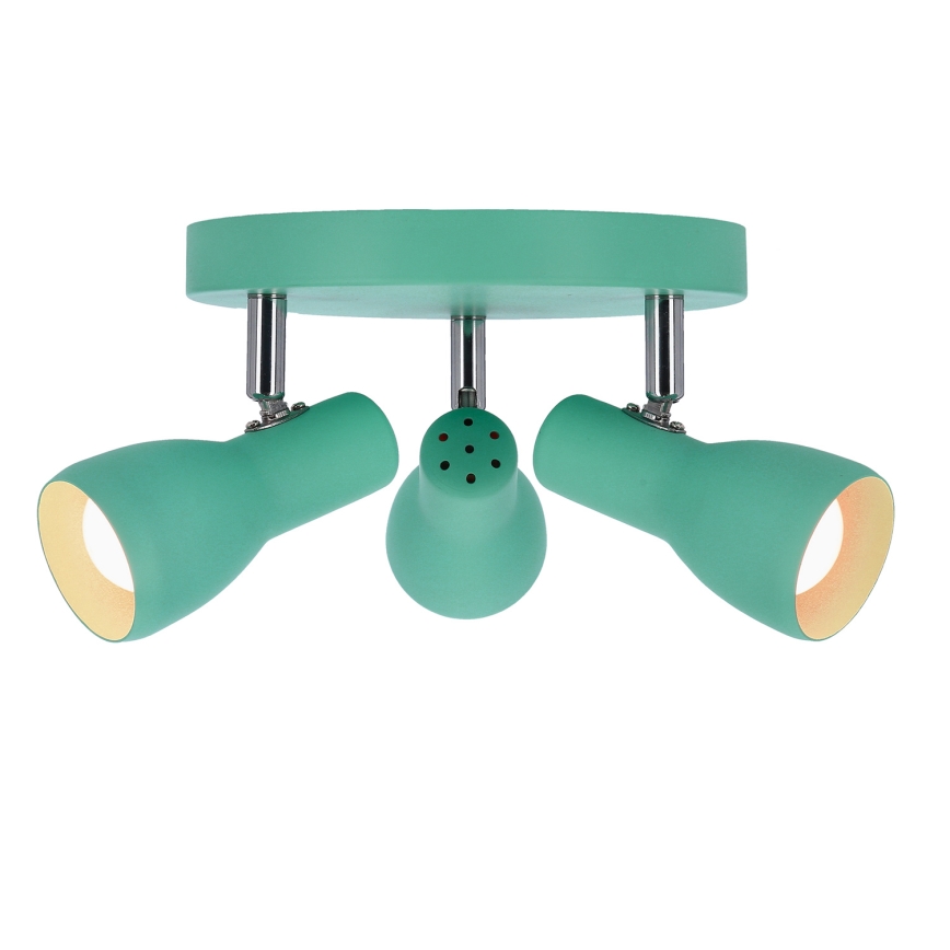 Spot  PICARDO 3xE14/40W/230V turquoise