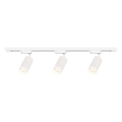 Spot pour rail PIPE 3xGU10/10W/230V blanc