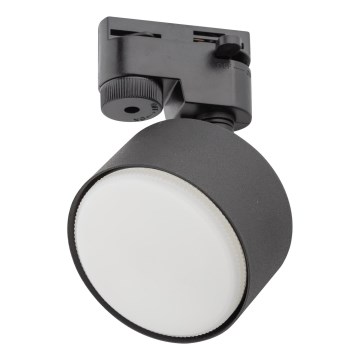 Spot pour système de rail monophasé AVIA 1xGX53/15W/230V noir