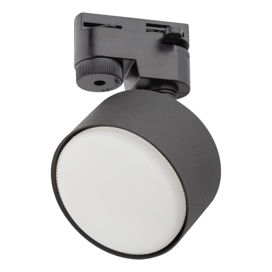 Spot pour système de rail monophasé AVIA 1xGX53/15W/230V noir