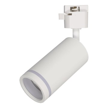 Spot pour système de rail monophasé JET RING 1xGU10/10W/230V blanc