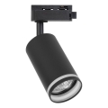 Spot pour système de rail monophasé PIPE 1xGU10/10W/230V, noir