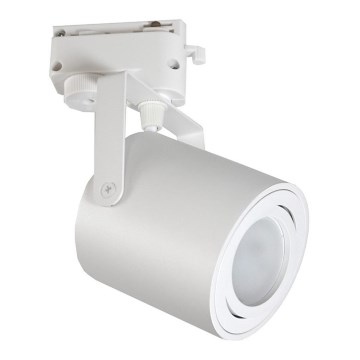 Spot pour système de rail NILSO 1xGU10/30W/230V blanc