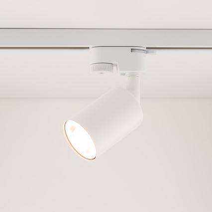 Spot pour système de rail monophasé TOP 1xGU10/10W/230V blanc