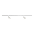 Spot pour système de rails ALTEAR 2xGU10/10W/230V 1m blanc