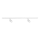 Spot pour système de rails ALTEAR 2xGU10/10W/230V 1m blanc