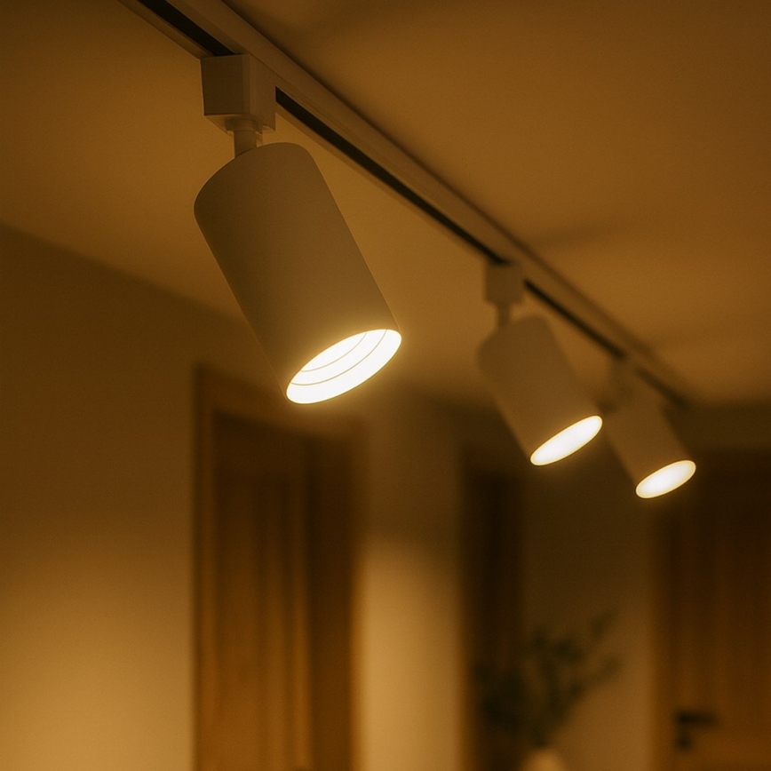 Spot pour système sur rail monophasé TIGER 1xGU10/10W/230V blanc