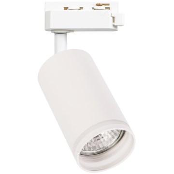 Spot pour système sur rails monophasé PIPE 1xGU10/10W/230V blanc