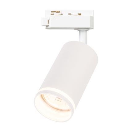 Spot pour système sur rails monophasé PIPE 1xGU10/10W/230V blanc