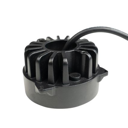 Spot pour tracteurs BLACK LED/20W/10-30V IP69 5700K arrondi