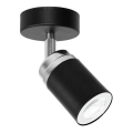 Spot RENO 1xGU10/8W/230V noir/chrome brillant