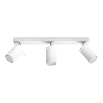 Spot RING 3 3xGU10/40W/230V wit