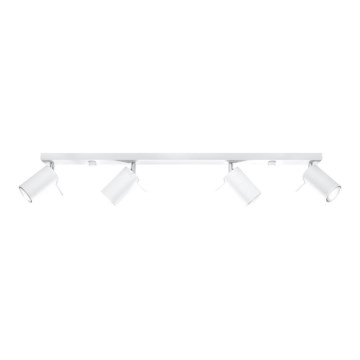 Spot RING 4L 4xGU10/10W/230V wit