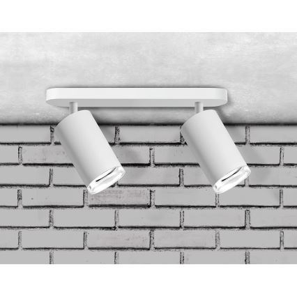 Spot salle de bain TURYN 2xGU10/10W/230V IP44 blanc