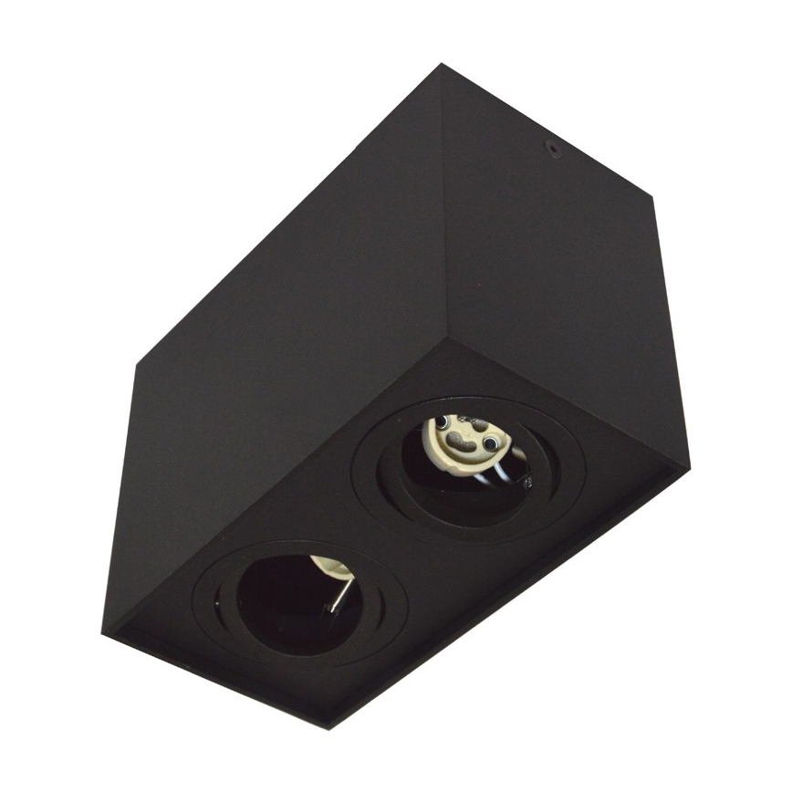 Spot SIROCO 2xGU10/30W/230V noir