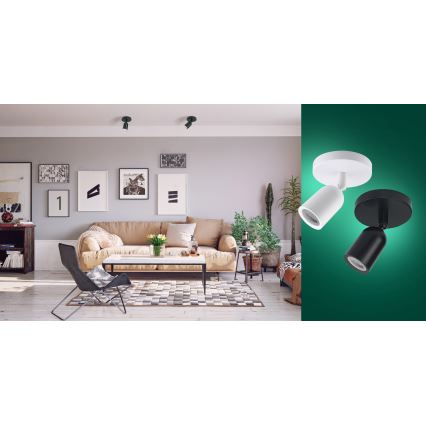 Spot SOLIS 1xGU10/6W/230V noir
