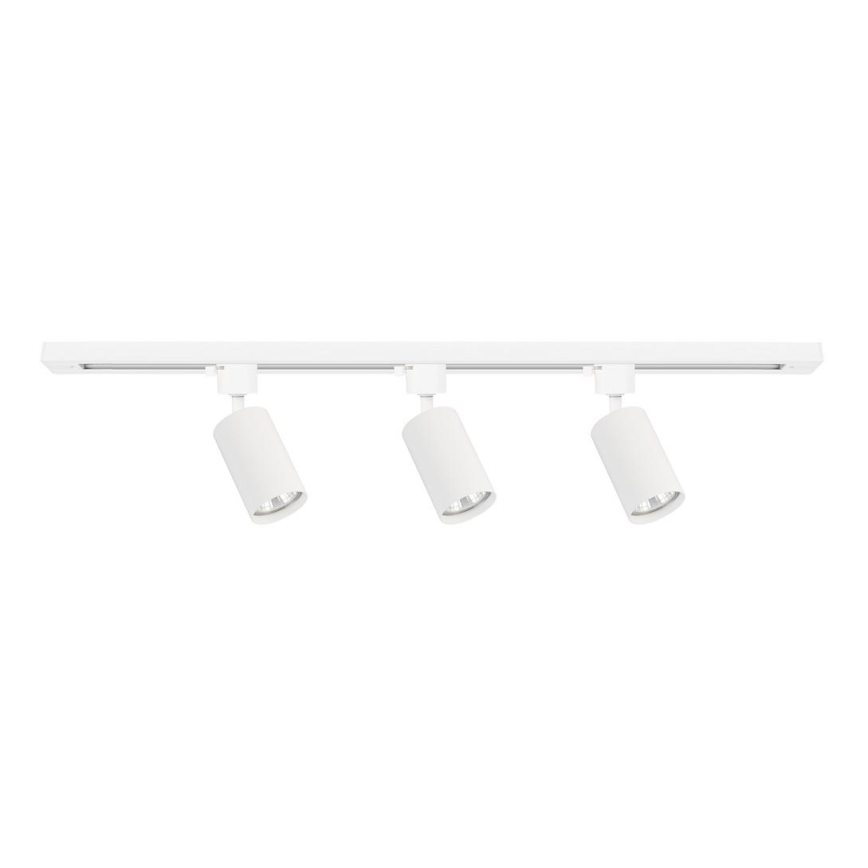 Spot sur rail TIGER 3xGU10/10W/230V, blanc