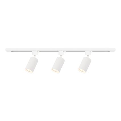 Spot sur rail TIGER 3xGU10/10W/230V, blanc