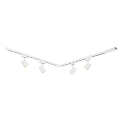 Spot sur rail VOLF 4xGU10/10W/230V blanc