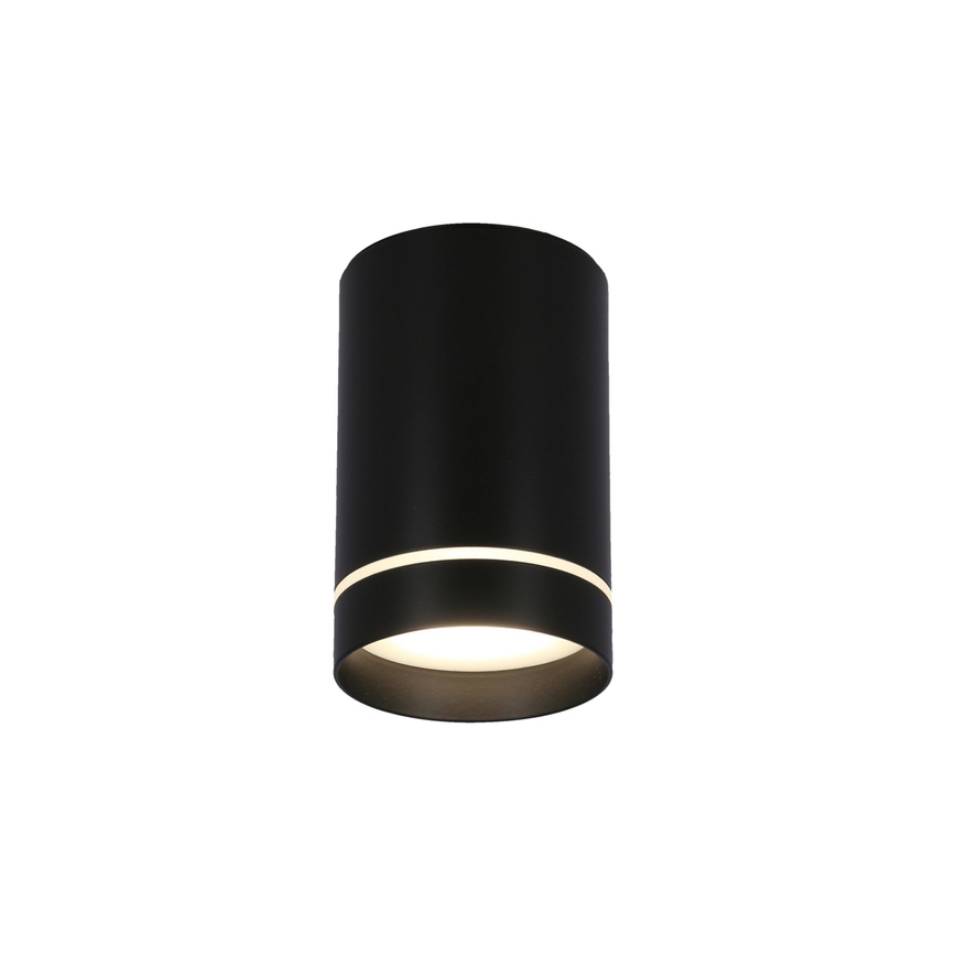 Spot TUBA 1xGU10/15W/230V noir