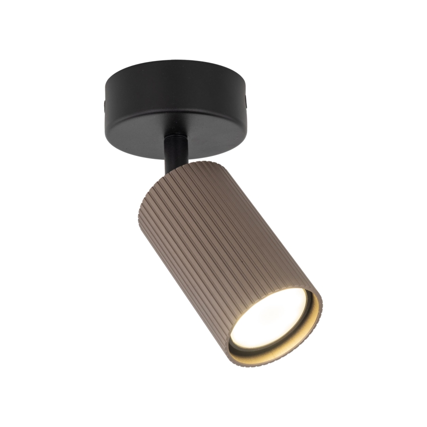 Spot TUNE 1xGU10/10W/230V noir/marron