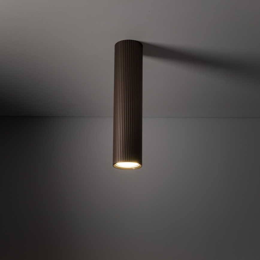 Spot TUNE L 1xGU10/10W/230V 24 cm marron