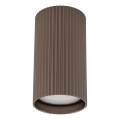 Spot TUNE S 1xGU10/10W/230V 10 cm marron