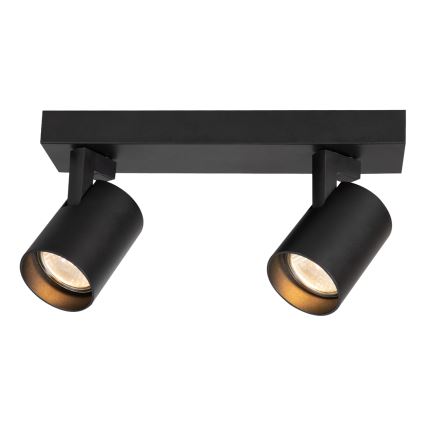 Spot VOLF 2xGU10/10W/230V zwart