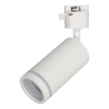 Spot voor 1-fase railsysteem JET RING 1xGU10/10W/230V wit