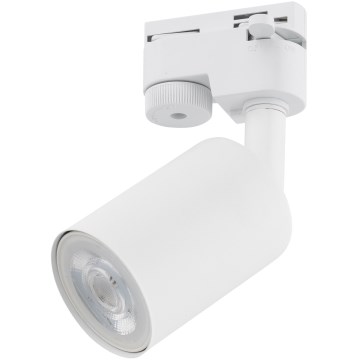 Spot voor 1-fase railsysteem TOP 1xGU10/10W/230V wit