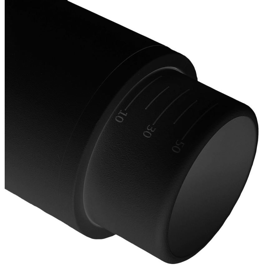 Spot voor een 3-fase Rail Systeem MICA 1xGU10/25W/230V zwart