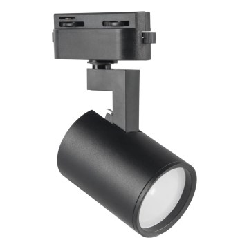 Spot voor een rail Systeem LYNX 1xGU10/10W/230V zwart