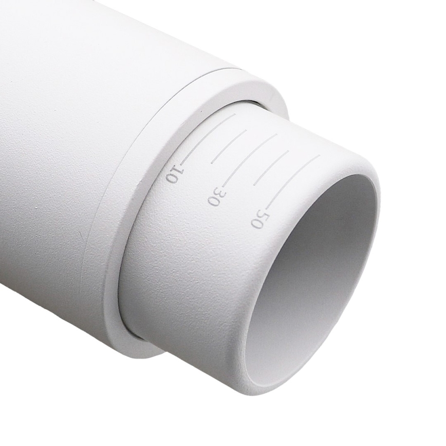 Spot voor een rail Systeem MICA 1xGU10/25W/230V 1-fase wit