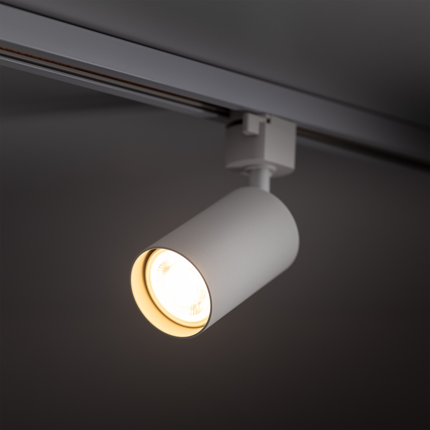 Spot voor 1-fase railsysteem TRACER 1xGU10/10W/230V wit