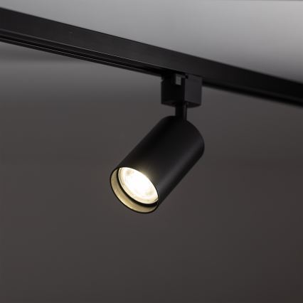 Spot voor 1-fase railsysteem TRACER 1xGU10/10W/230V zwart
