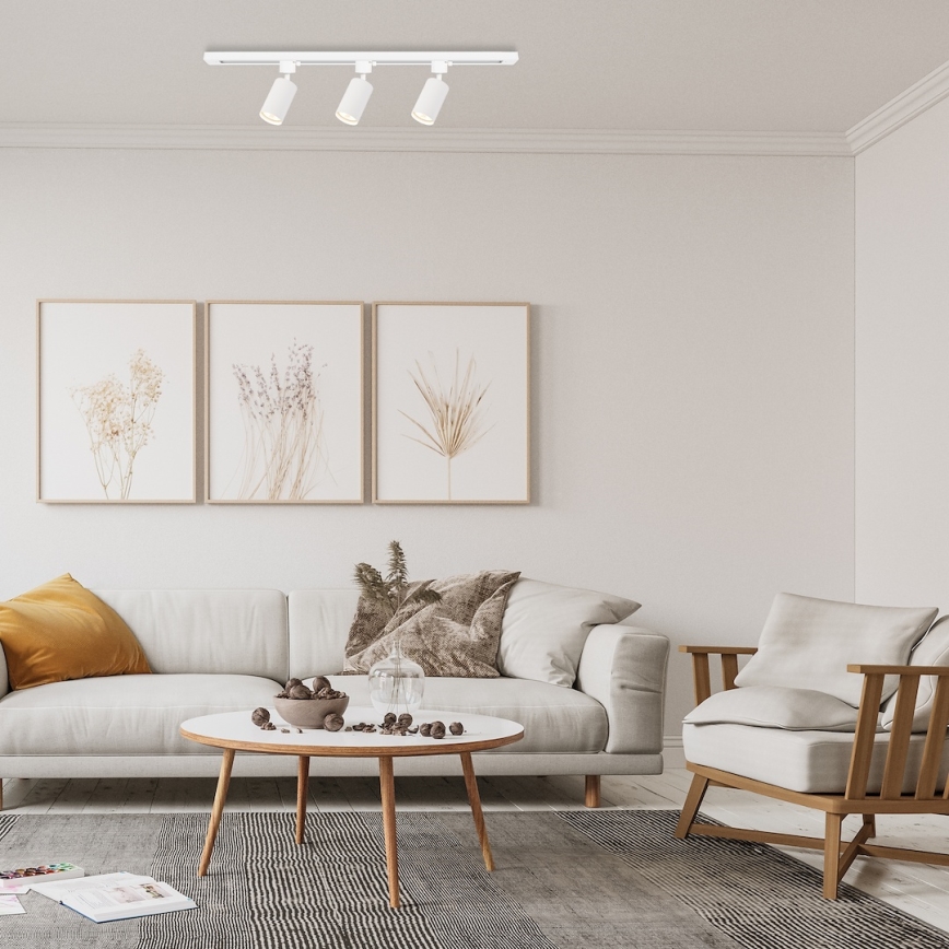 Spot voor het TIGER-railsysteem 3xGU10/10W/230V, wit