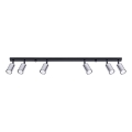 Spot WINX 6xGU10/10W/230V noir/chrome brillant