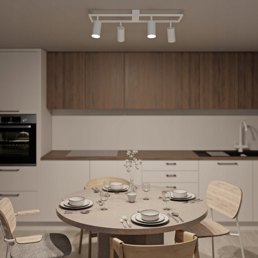 Spotlamp 4xGU10/30W/230V wit